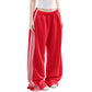 🎉 Latest Design | Women's High-Waist Side-Stripe Wide-Leg Sweatpants