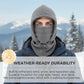 🔥 3-in-1 Coverage | Thermal Balaclava Face Mask with Adjustable Drawstring