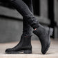 👢 Step In & Go | Women's Chunky-Sole Chelsea Ankle Boots