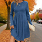 💃 Flattering Shape, Effortless Style | Women's Ribbed-Knit A-Line Midi Dress