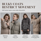 🧶 Knit Sleeves, Puffer Warmth | Women's Cable-Knit Patchwork Puffer Jacket