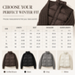 🧶 Knit Sleeves, Puffer Warmth | Women's Cable-Knit Patchwork Puffer Jacket