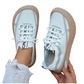 👟 Light on Your Feet | Women's Breathable Flyknit Cushioned Sneakers