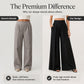 💼 Polished at Work, Effortless After | Women's Pleated High-Waist Wide-Leg Pants