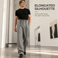 💼 Tailored Waist, Effortless Drape | Men's Double-Breasted High-Waist Pants