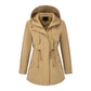 🧥 More Coverage, Easy Everyday Style | Women's Mid-Length Hooded Jacket