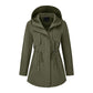 🧥 More Coverage, Easy Everyday Style | Women's Mid-Length Hooded Jacket