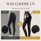 🖤 Sleek Look, Flattering Fit | Women's High-Waist PU Leather Leggings