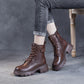 Women's Retro Platform Martin Boots