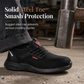 ✨ Durable & Protective 👷 Men's Steel Toe Safety Shoes – Breathable, Lightweight, Puncture Resistant Work Boots 🥾 Short Facebook Headline
