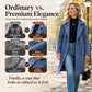 ✨ Elegant & Warm 💕 Women's Double-Breasted Woolen Coat – Timeless, Tailored & Warm Winter Outerwear 🧥 Short Facebook Headline