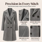 ✨ Elegant & Warm 💕 Women's Double-Breasted Woolen Coat – Timeless, Tailored & Warm Winter Outerwear 🧥 Short Facebook Headline