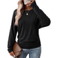 ✨ Cute & Flattering 💕 Women's Casual Crewneck Ruched Hem Top – Soft, Stylish & Figure-Friendly 👕