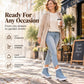 ✨ Cozy & Stylish ❄️ Women's Winter Warm Plush-Lined Ankle Boots – Non-slip, Soft & Easy to Match 🥾