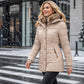 ✨ Warm & Streamlined ❄️ Women's Slim-Fit Hooded Padded Jacket – Lightweight, Windproof & Figure-Flattering 🧥 Short Facebook Headline