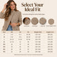 New Collection 🧥 Women's Chic Brown Small Plaid Jacket ✨ classic plaid design, warm & easy to match