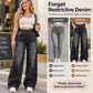 💎 Exclusive Deal 👖 Women's Casual Stretch Wide-Leg Jeans ✨ stretch denim, flattering wide leg, easy to match