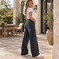💎 Exclusive Deal 👖 Women's Casual Stretch Wide-Leg Jeans ✨ stretch denim, flattering wide leg, easy to match