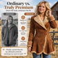 ⏰ Last Chance 🧥 Women's Faux Suede Shearling Lined Jacket ✨ soft faux suede, warm shearling lining, stylish outerwear