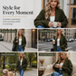 💎 Exclusive Deal 🧶 Women's Batwing Sleeve Chunky Knit Cardigan ✨ loose batwing sleeves, thick chunky knit, soft layering piece