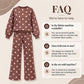 🔥 New Arrival – 50% OFF Now! 🤍 Women's Polka Dot Top & Wide-Leg Pants Set ✨ classic polka dot print, loose wide leg, elegant matching set