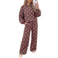 🔥 New Arrival – 50% OFF Now! 🤍 Women's Polka Dot Top & Wide-Leg Pants Set ✨ classic polka dot print, loose wide leg, elegant matching set
