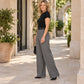 🏆 Bestseller – Extra Savings Now 👖 Women's High-Waisted Wide-Leg Dress Pants ✨ high waist design, flowy wide leg, elegant for daily & office