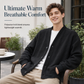 🌸 New Collection – Special Price! 🧶 Jacquard Knit Loose Fit Cardigan for Men ✨ jacquard knit fabric, relaxed fit, open front casual knit cardigan