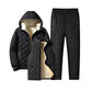 🌸 New Collection – Special Price! 🧥 Men's Winter Hooded Padded Jacket and Pants Set ✨ warm padded filling, hooded coat + trousers, 2-piece winter outfit set