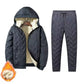 🌸 New Collection – Special Price! 🧥 Men's Winter Hooded Padded Jacket and Pants Set ✨ warm padded filling, hooded coat + trousers, 2-piece winter outfit set