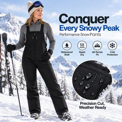 Unisex Waterproof Ski Bib Pants