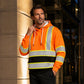 Men's High-Visibility Style Printed Hoodie