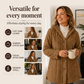 ⏳Limited-Time Offer: 50% OFF⏰Diamond-patterned women's warm hooded outerwear🎁