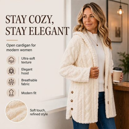 ⏳Limited-Time Offer: 50% OFF⏰Diamond-patterned women's warm hooded outerwear🎁