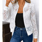 ✨Women's Elegant Floral Lace Jacket and Cotton Tank Top Two-Piece Set✨
