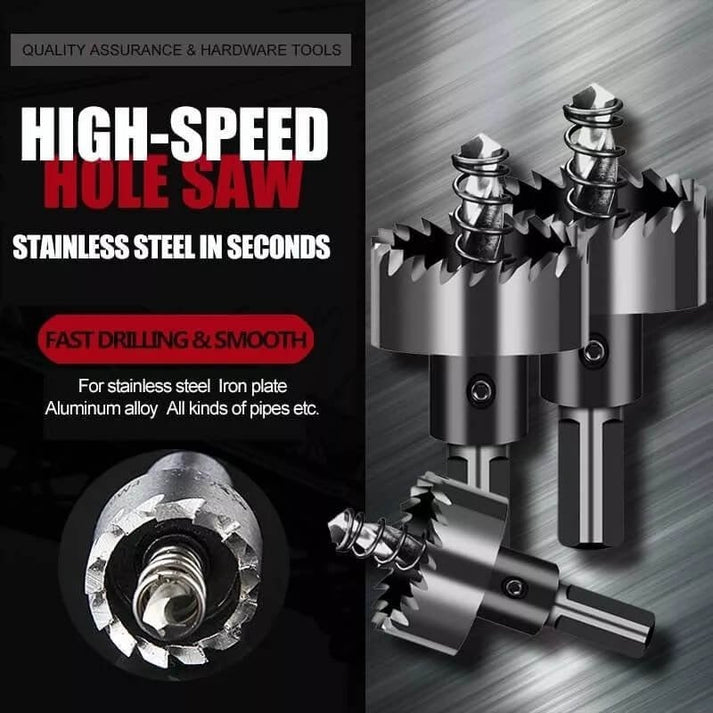 HIGH PERFORMANCE METAL HOLE DRILL SET (5 PIECES) 🔥50 OFF TODAY🔥